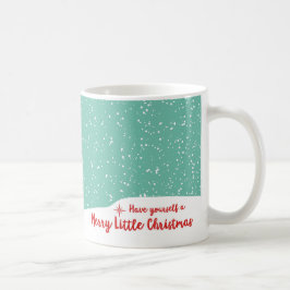 De Café Presente nevado da caneca do pinguim do papai noel