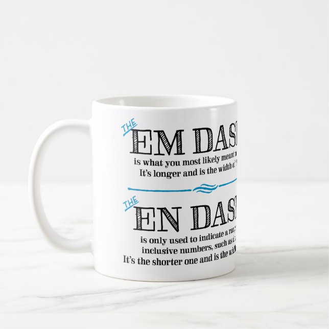 De Café Presentes da pontuação da caneca da gramática do (Esquerda)