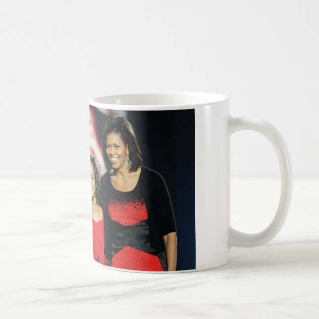 De Café Presidente-Elect Obama & caneca da família (Direita)