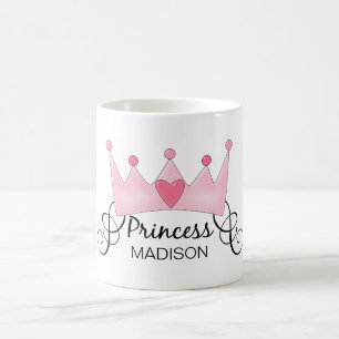 De Café Princesa personalizada Miúdo Caneca