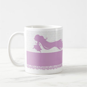 De Café Princesa Rapunzel Caneca