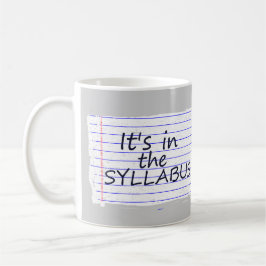 De Café Professor engraçado Caneca da faculdade