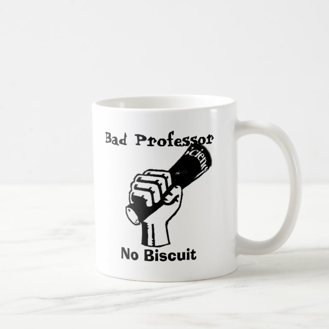 De Café Professor mau, nenhuma caneca do biscoito (Direita)