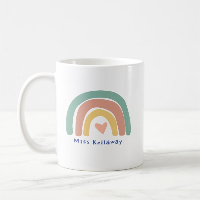De Café professor presente personalizado, caneca personali (Esquerda)