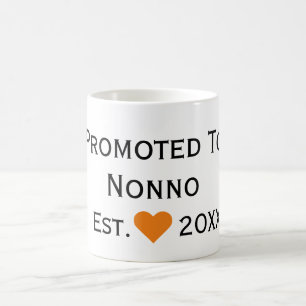 De Café Promovido a caneca não-negra e laranja