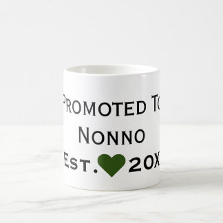 De Café Promovido a caneca Negra e Verde