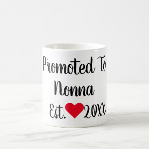 De Café Promovido Para Caneca Negra E Vermelha