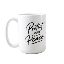 Proteger a Sua Paz Caneca Fofa