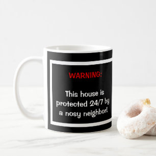 De Café Protegido por uma caneca vizinha Nosy