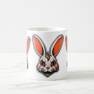 De Café Psicodélica Bunny Psicopata, caneca clássica