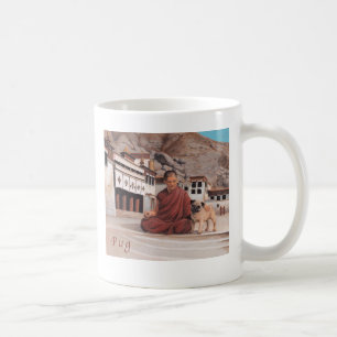 De Café Pug em uma caneca