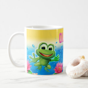 De Café Pulando a caneca cerâmica CONHECIDA feita sob