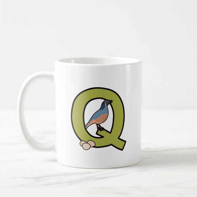 De Café Q é para... caneca personalizada (Esquerda)