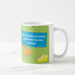 De Café Quando a vida lhe der a caneca dos limões…