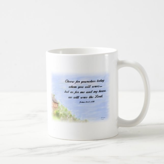 De Café Quanto para a mim e a minha casa - caneca (Direita)