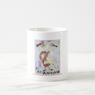 De Café Quatro armaram a caneca selvagem do homem do