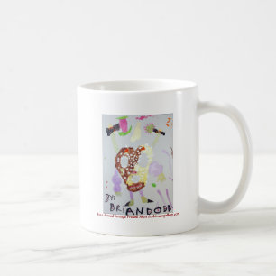 De Café Quatro armaram a caneca selvagem do homem do
