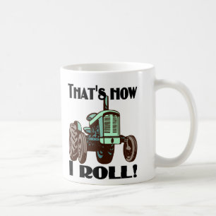 De Café "Que é como eu rolo" a caneca do trator