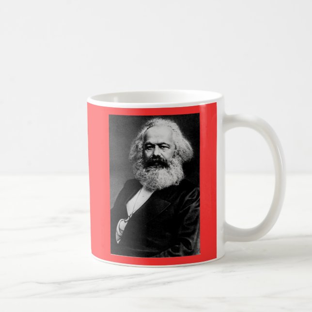 De Café Que Karl Marx faria? caneca (Direita)