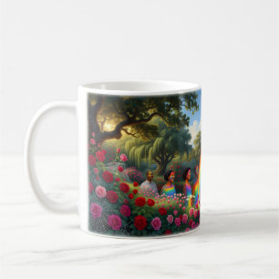 De Café Que Mundo Maravilhoso – Caneca da Alegria do Arco-
