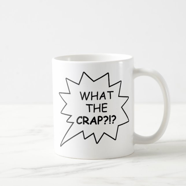 De Café Que o excremento!?! Caneca (Direita)