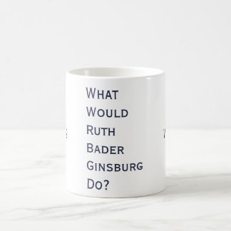 De Café Que RBG faria? Caneca