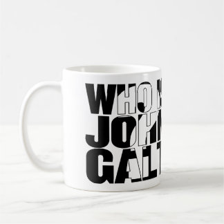 De Café Quem é John Galt? caneca 11oz