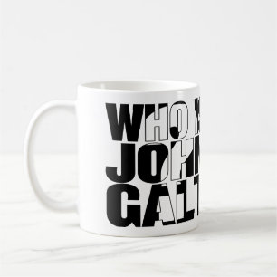 De Café Quem é John Galt? caneca 15oz