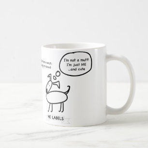 De Café Raças do cão - caneca da vira-lata