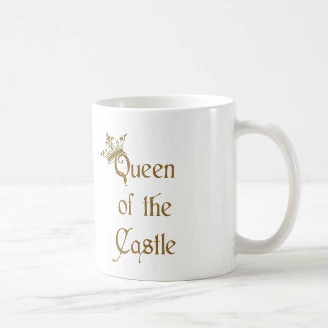 De Café Rainha da caneca do dia das mães do castelo (Direita)