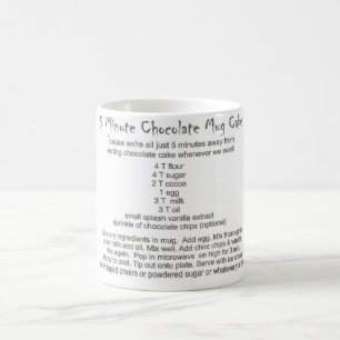 De Café Receita do bolo da caneca