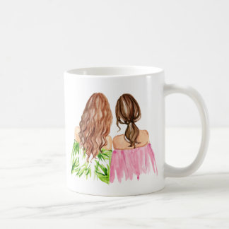 De Café Redhead e Brunette da caneca do presente dos