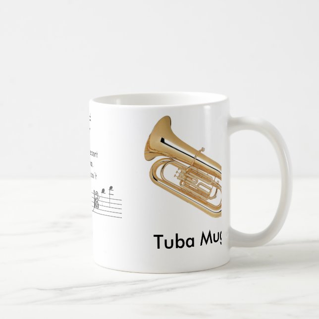 De Café Registro. (11 onças.) Caneca da tuba para o (Direita)