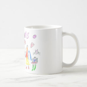 De Café Regra das meninas!!! caneca