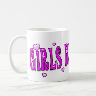 De Café Regra das meninas! Drool dos meninos! Caneca