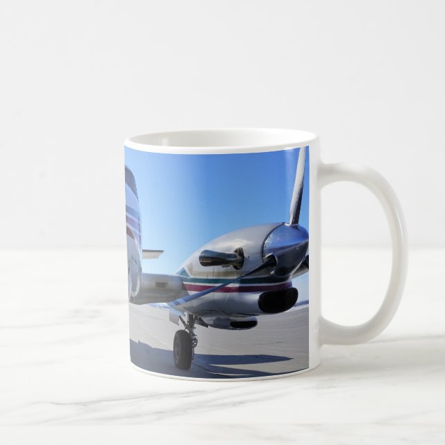 De Café Rei Ar Avião Caneca (Direita)