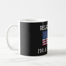 Relaxe Gringo Eu Sou Um Cidadão Americano Caneca d