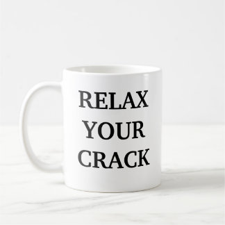 DE CAFÉ RELAXE SUA CANECA DA RACHADURA