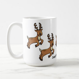 De Café Rena - apenas Prance a caneca do feriado