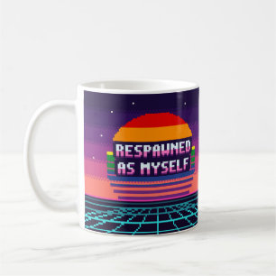De Café Renascido Como Eu Caneca Pixel Orgulho