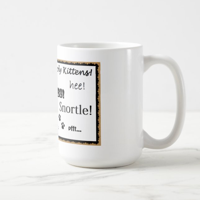 De Café Represente isto! caneca (Direita)