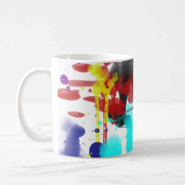 De Café Respingo da caneca da cor (Esquerda)