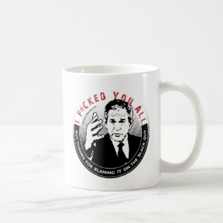 De Café Responsabilizando o na caneca da cara preta