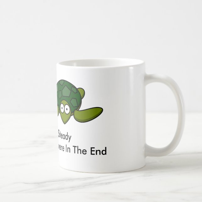 De Café Retarde mas caneca constante do branco da (Direita)