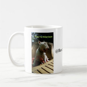 De Café Rex A tevê Terrier você é caneca divertida