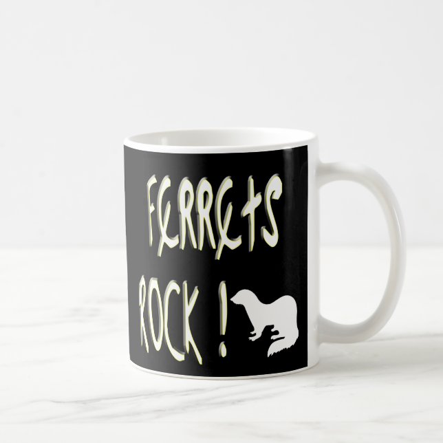 De Café Rocha das doninhas! Caneca (Direita)