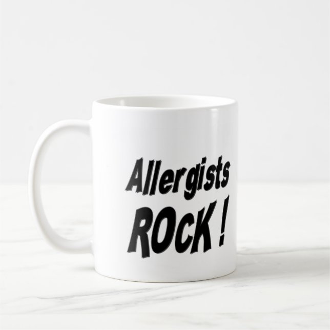 De Café Rocha dos Allergists! Caneca (Esquerda)