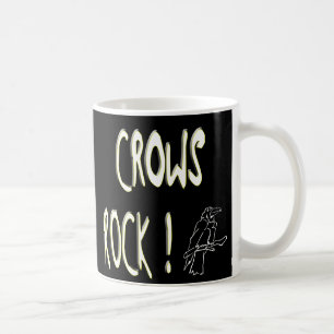 De Café Rocha dos corvos! Caneca