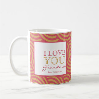 De Café Rosa & caneca alaranjada $15,95 do redemoinho