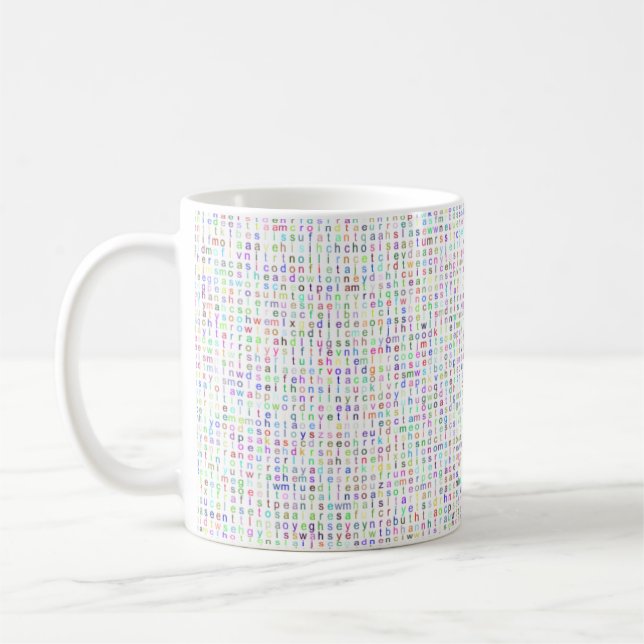 De Café Rotula a caneca 11oz (Esquerda)